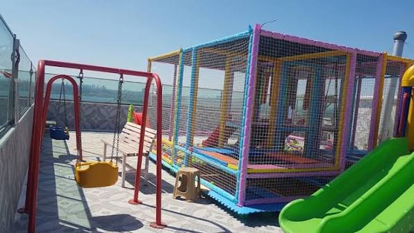 Playground safety net